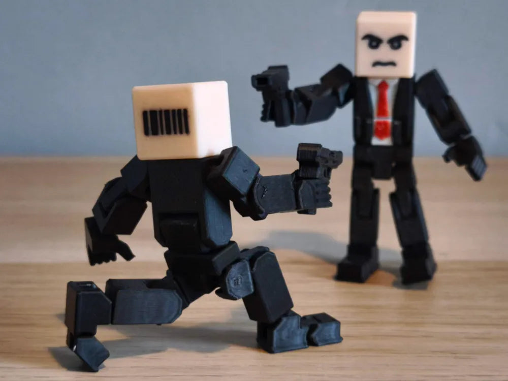 Hitman Agent 47 – Stylised Character with Pistol