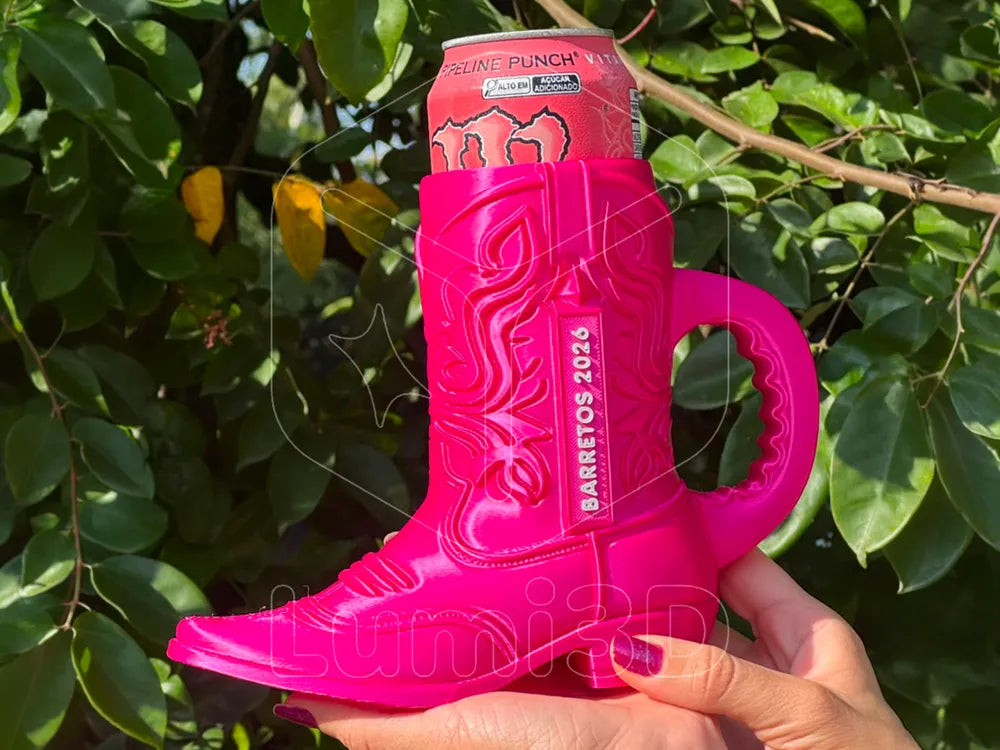 473ml Country Boot Can Holder (Editable Name)