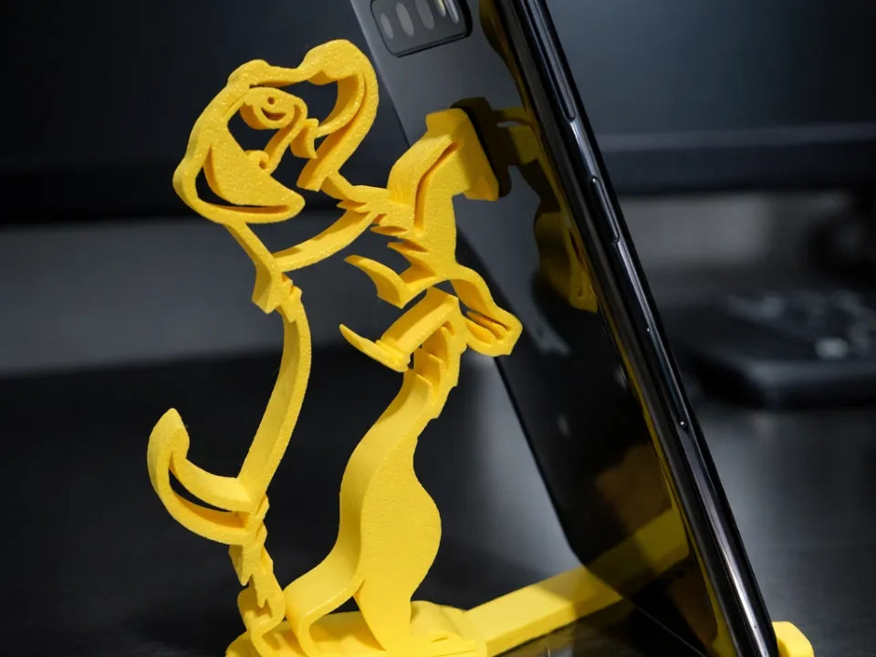 Cute Dog phone stand slot together holder