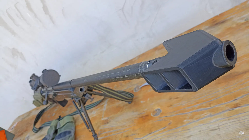 Airsoft muzzle brake cal50 ,L96 mb01 silencer