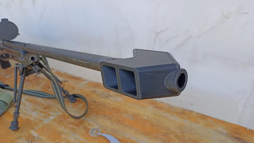 Airsoft muzzle brake cal50 ,L96 mb01 silencer