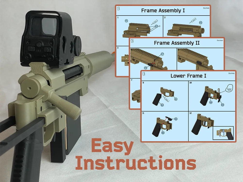 E200 | Toy Sniper rifle (Working!)