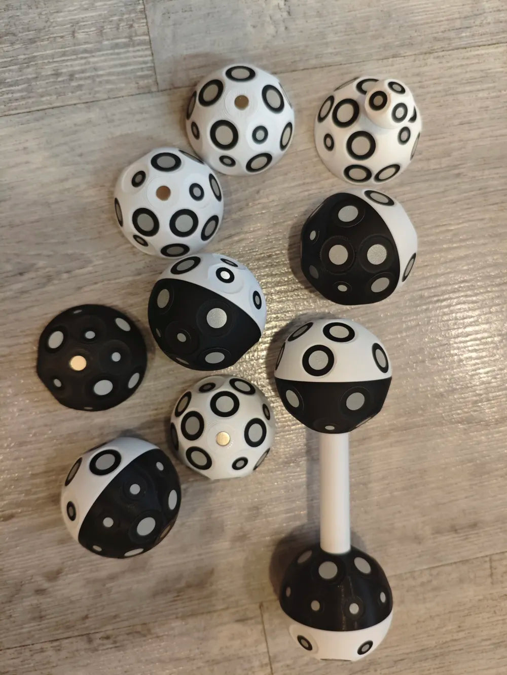 3D-scanner markers ( magnetic and stackable )