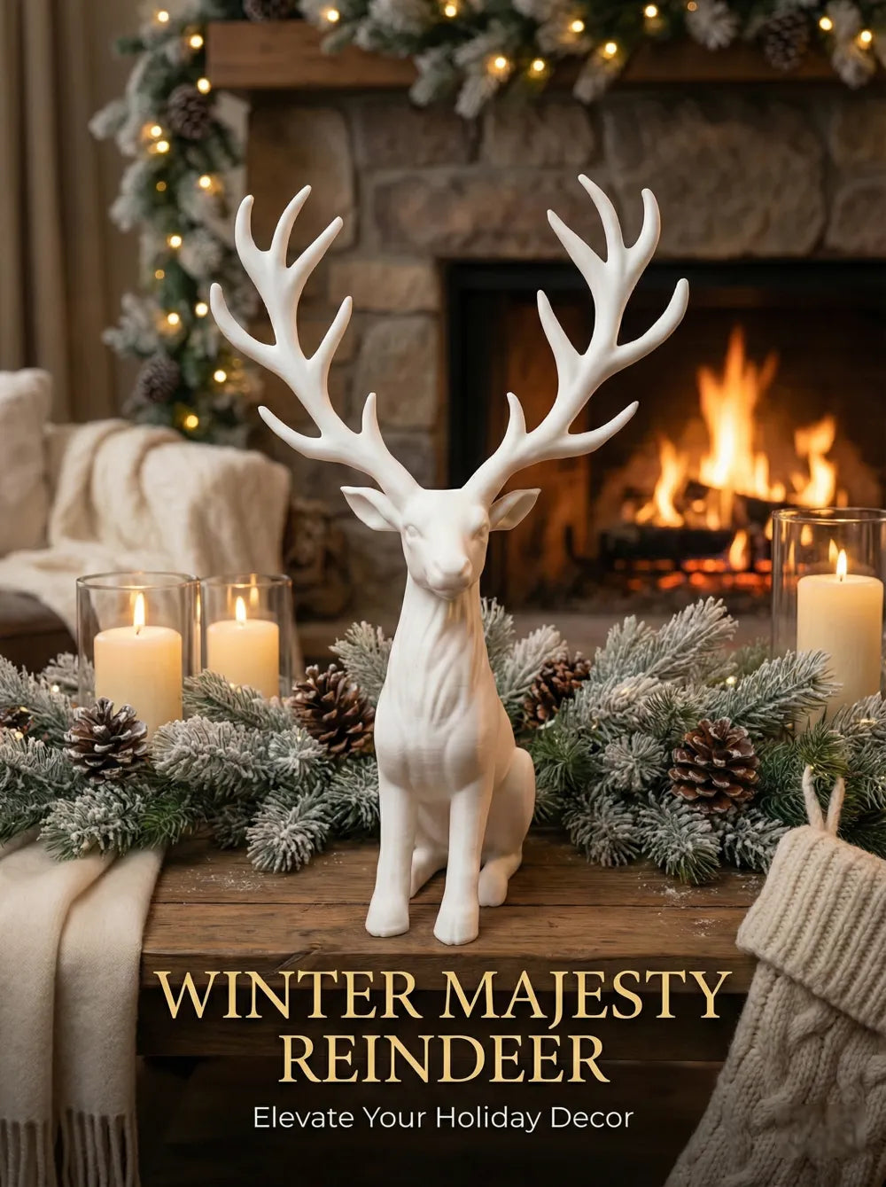 Winter Majesty Reindeer