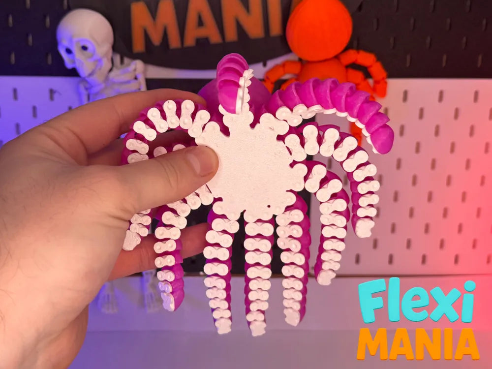Flexi Octopus | Print-in-Place Articulated Octopus