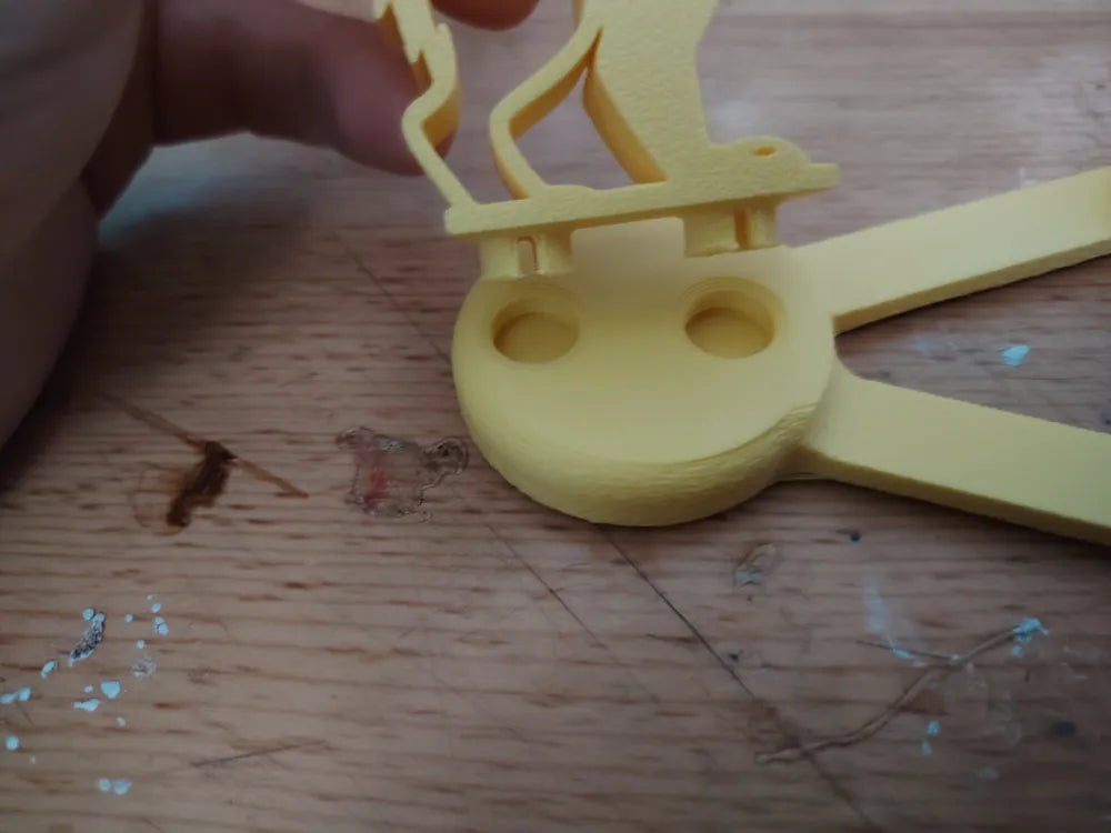 Cute Dog phone stand slot together holder