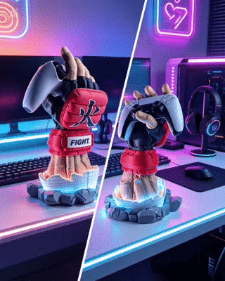 Universal Controller Stand - from Street Fighter