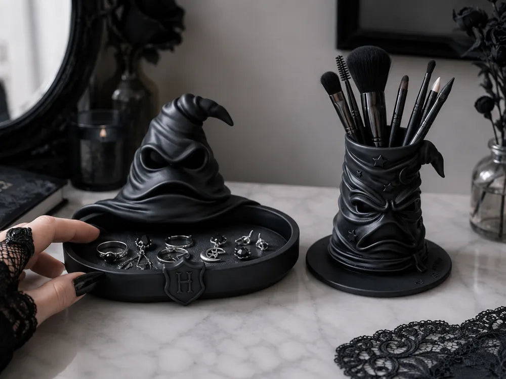 Harry Potter Sorting Hat Tray & Holder Set