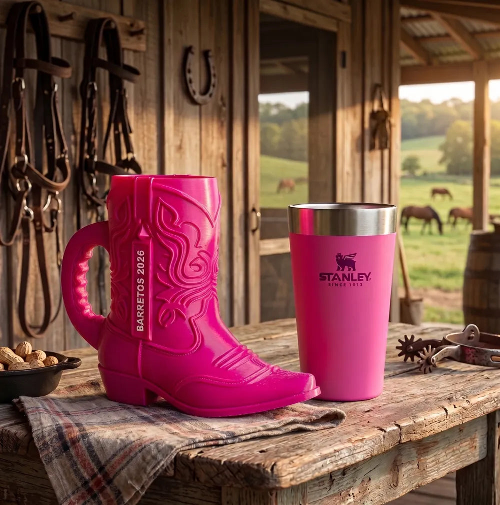 473ml Country Boot Can Holder (Editable Name)