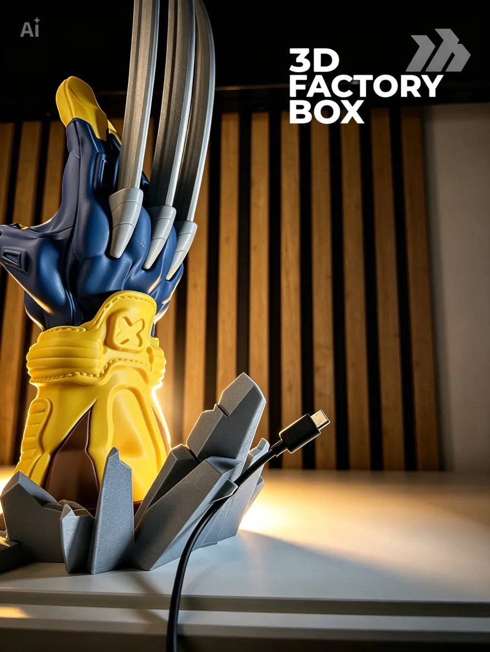 Universal Controller Stand - Inspired by Wolverine