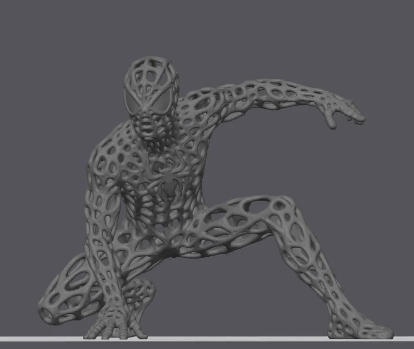 Spider-Man Voronoi Ultra Detailed