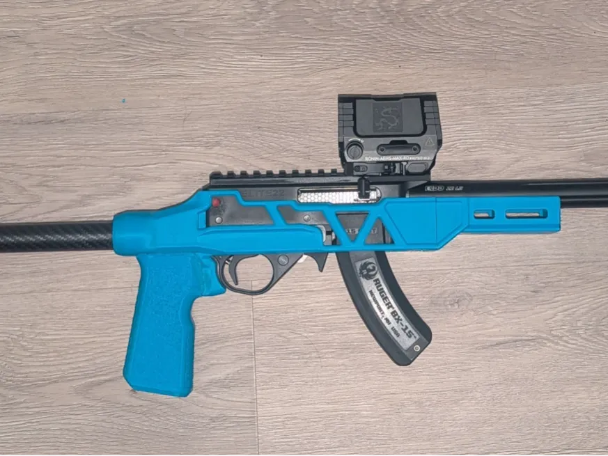 Ruger 10/22 chOrtex Chassis Carbon Tube remix