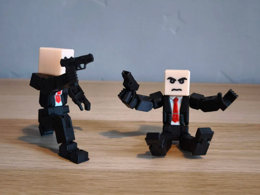 Hitman Agent 47 – Stylised Character with Pistol